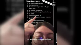 Bride-to-Be's Wedding Rules Go Viral on TikTok