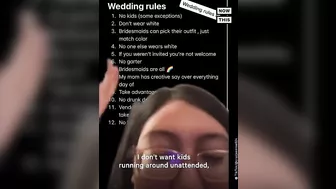 Bride-to-Be's Wedding Rules Go Viral on TikTok