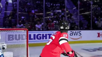 Jack Hughes Dazzles With Magic Trick In Breakaway Challenge