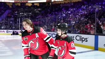 Jack Hughes Dazzles With Magic Trick In Breakaway Challenge