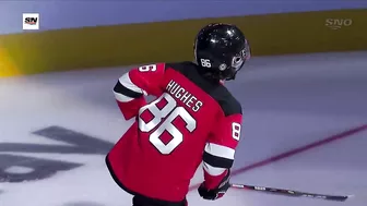 Jack Hughes Dazzles With Magic Trick In Breakaway Challenge