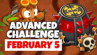 BTD6 Advanced Challenge | Super Mines Is The Most OP Upgrade... | February 5, 2022