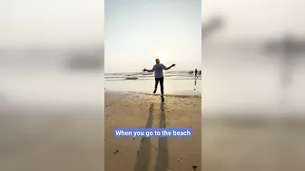 When you go to the beach!!