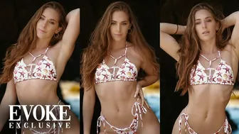 KARIN MOSKALENSKY 'Beach Day' Bikini Model Photoshoot | EVOKE Exclusive