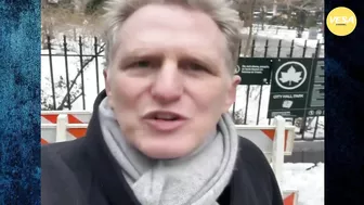 Michael Rapaport gets hit with snowball while doing live Instagram about cancel culture