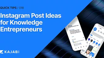 Instagram Post Ideas for Knowledge Enrepreneurs