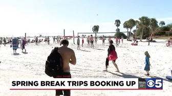 Spring Break travel surges above pre-pandemic levels