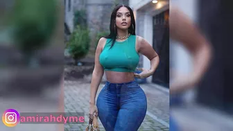 CURVY MODEL - AMIRAH DYME - BEAUTIFUL OUTFITS | PLUS SIZE MODEL