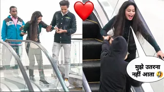 Irritating People Prank on the Escalator || Funny Video ???? || Khushi Pandey