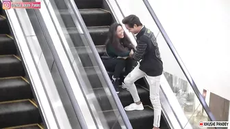 Irritating People Prank on the Escalator || Funny Video ???? || Khushi Pandey