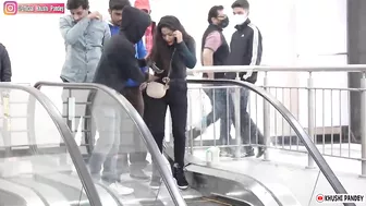 Irritating People Prank on the Escalator || Funny Video ???? || Khushi Pandey