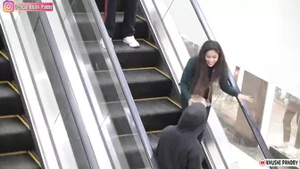 Irritating People Prank on the Escalator || Funny Video ???? || Khushi Pandey