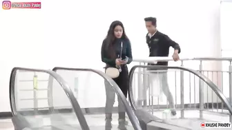 Irritating People Prank on the Escalator || Funny Video ???? || Khushi Pandey