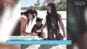 Kim Kardashian Hits Back at Kanye West's "Hurtful" Comments About North's TikTok | PEOPLE