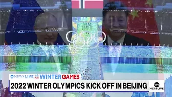 2022 Winter Olympics begin with dazzling opening ceremonies