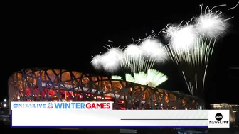 2022 Winter Olympics begin with dazzling opening ceremonies