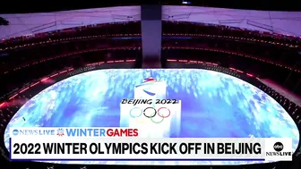 2022 Winter Olympics begin with dazzling opening ceremonies