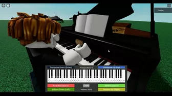 abcdefu | on Roblox Piano