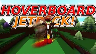 HoverBoard Jetpack Tutorial In Roblox Build A Boat For Treasure!