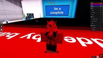 be a roblox developer or be a zoophile