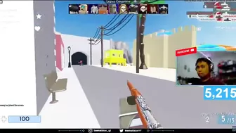 THE ILLUMINA MELEE GAVE ME AIMBOT IN ROBLOX ARSENAL