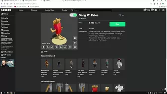 How to get PILE O' SWEET POTATO FRIES in 2022! (ROBLOX)