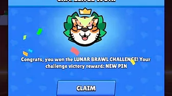 I Won Lunar Brawl Challenge ???? in Brawl Stars #Shorts