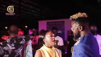 WATCH AS KOLAWOLE AJEYEMI SLAP TOYIN ABRAHAM BUTT  AS SHE TWERK