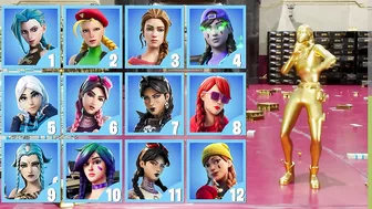 GUESS THE SKIN BY THE MARSHA STYLE - FORTNITE CHALLENGE.