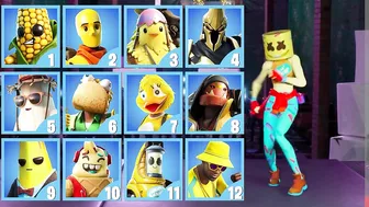 GUESS THE SKIN BY THE MARSHA STYLE - FORTNITE CHALLENGE.