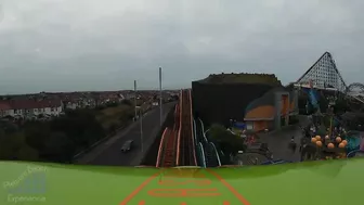 Nickelodeon Streak On-Ride POV & Off Ride | Blackpool Pleasure Beach