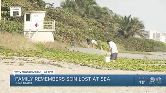 Community gathers to celebrate Perry Cohen's birthday with beach cleanup