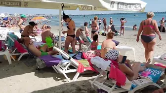 Plaja Itsy Bitsy Beach  Sun Summer Party Fun Mamaia Beach Bikini Beach.