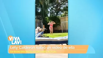 Lety Calderón impacta con tremendo bikini | Vivalavi