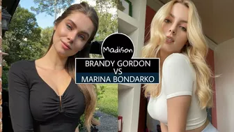 BRANDY GORDON VS MARINA BONDARKO | FASHION TRENDS | INSTAGRAM MODELS | BEAUTIFUL MODELS | MADISON