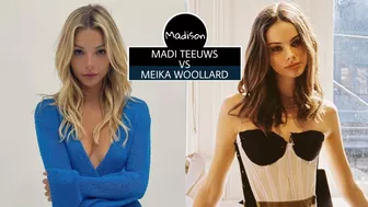 MADI TEEUWS VS MEIKA WOOLLARD #2 | FASHION TRENDS | INSTAGRAM MODEL | BEAUTIFUL MODEL | MADISON GIRL