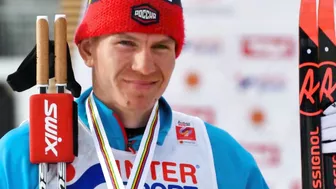 Olympics 2022 - Alexander Bolshunov wins Gold Medal - Men's 30km skiathlon