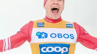 Olympics 2022 - Alexander Bolshunov wins Gold Medal - Men's 30km skiathlon