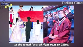 S. Korea enraged over 'Korean traditional dress' in Beijing Winter Games ceremony