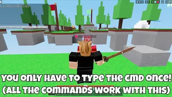 How To Use Commands Secretly - Roblox Bedwars