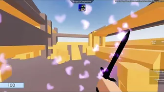 Darkheart Dev MELEE in Arsenal (Roblox Night's Edge Event)