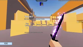 Darkheart Dev MELEE in Arsenal (Roblox Night's Edge Event)