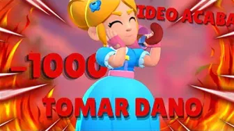 SE EU TOMAR DANO, O VIDEO ACABA!! Brawl Stars