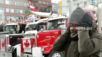 OTTAWA PROTEST UPDATE: A NEW CHALLENGE FOR POLICE,TOWING COMPANIES REFUSE TO MOVE CONVOY TRUCKS