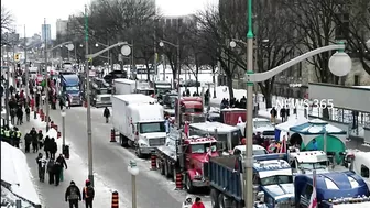 OTTAWA PROTEST UPDATE: A NEW CHALLENGE FOR POLICE,TOWING COMPANIES REFUSE TO MOVE CONVOY TRUCKS