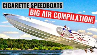 Cigarette Speedboats Big Air Compilation!