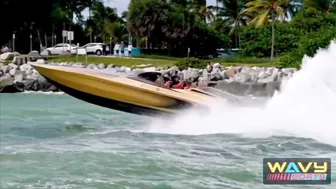 Cigarette Speedboats Big Air Compilation!