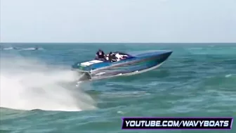 Cigarette Speedboats Big Air Compilation!