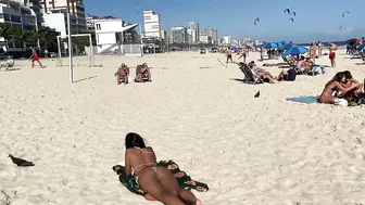 ???????? Rio de Janeiro LEBLON Beach Walk tour BREZILYA