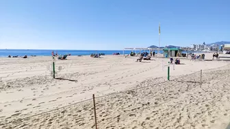 BENIDORM???????? LEVANTE BEACH February 2022 Costa Blanca SPAIN Walking Tour 4K